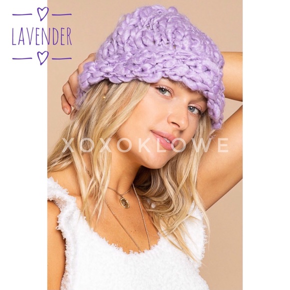 Crochet Beanie Skull Cap Hat 2 Colors - Picture 6 of 13